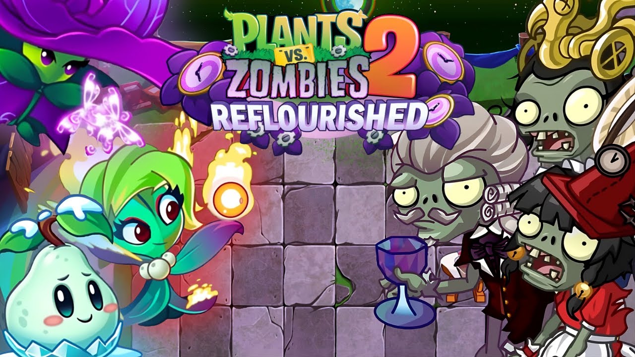 Plants vs. Zombies 2: Reflourished - Lunar Rainbow Market - 100% Full Game Walkthrough (New World)