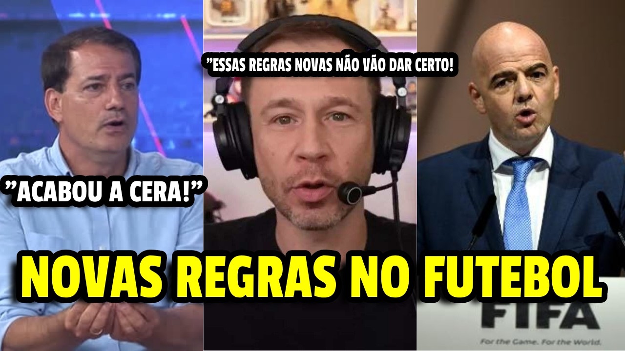 🚨VAI MUDAR TUDO! NOVAS REGRAS DA FIFA PARA O FUTEBOL JÁ NA COPA DO MUNDO! ENTENDA!