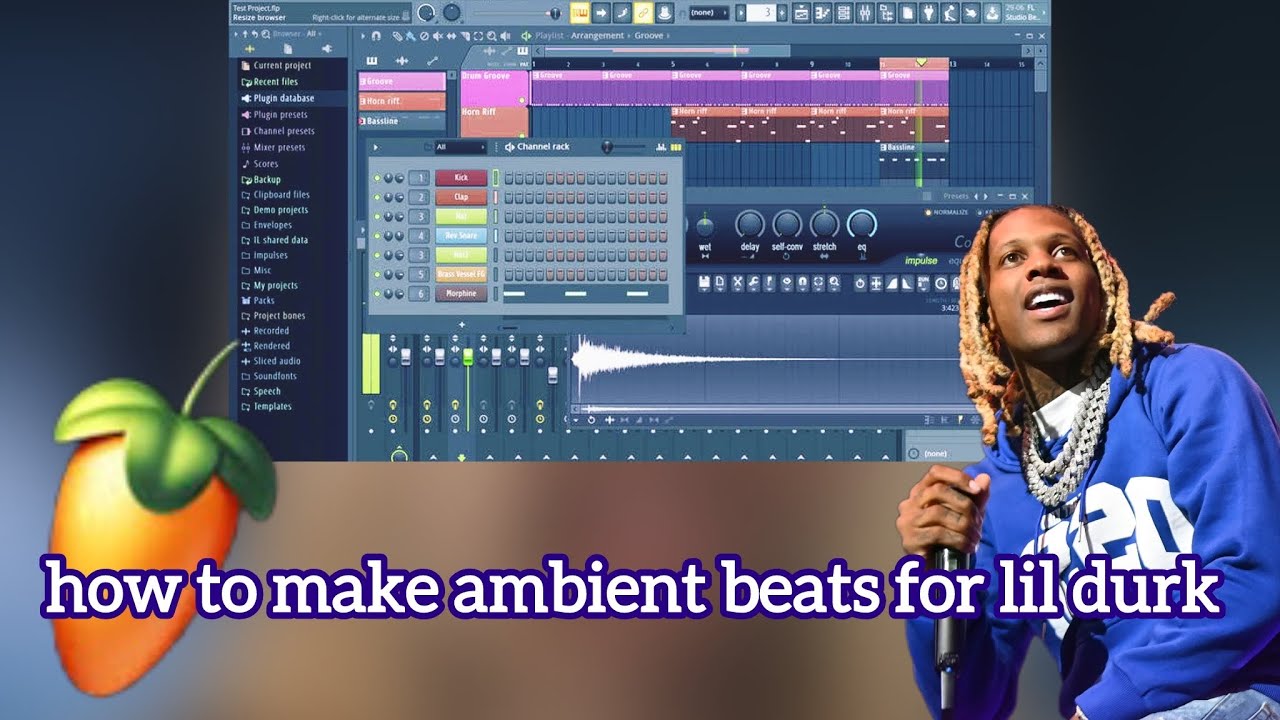 How To Make AMBIENT Beats For Lil Durk [FL Studio Beginner Tutorial]