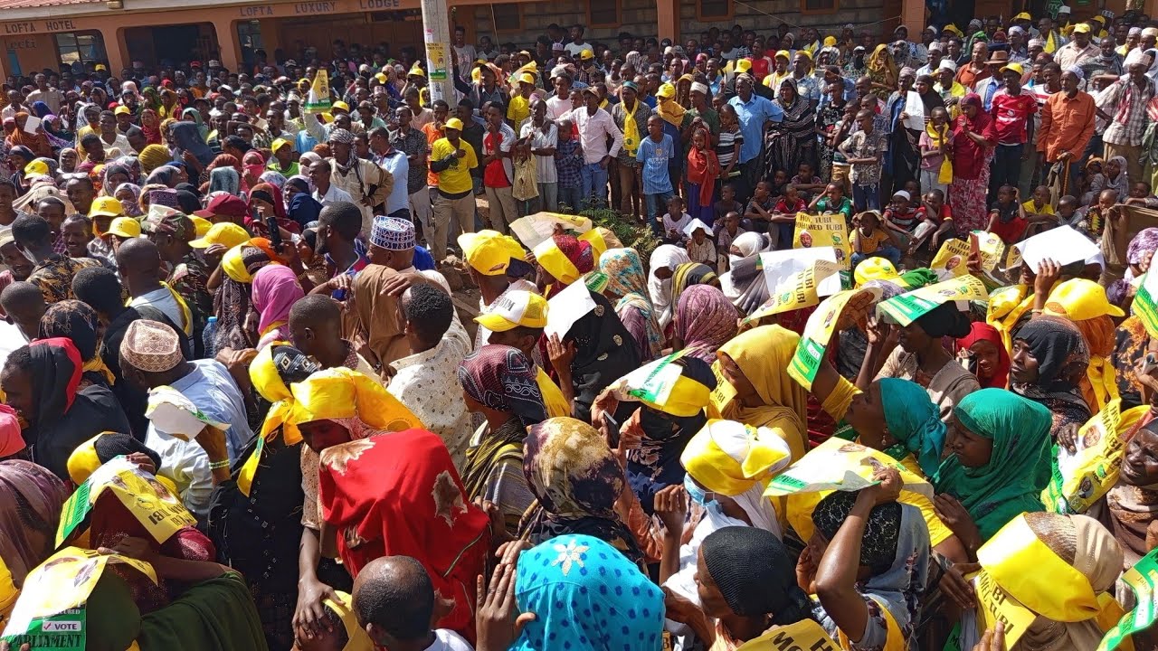 HII IMEENDA!! MASSIVE TURNOUT AS TUBI JUNIOR TAKES CAMPAIGN TRAIL ACROSS ISIOLO SOUTH