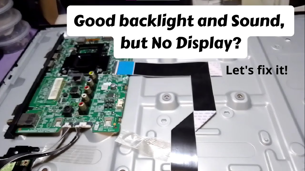 Samsung UA32N4300AGXXP Smart TV | Good Backlight and Sound, but No Display  || VLOG #59