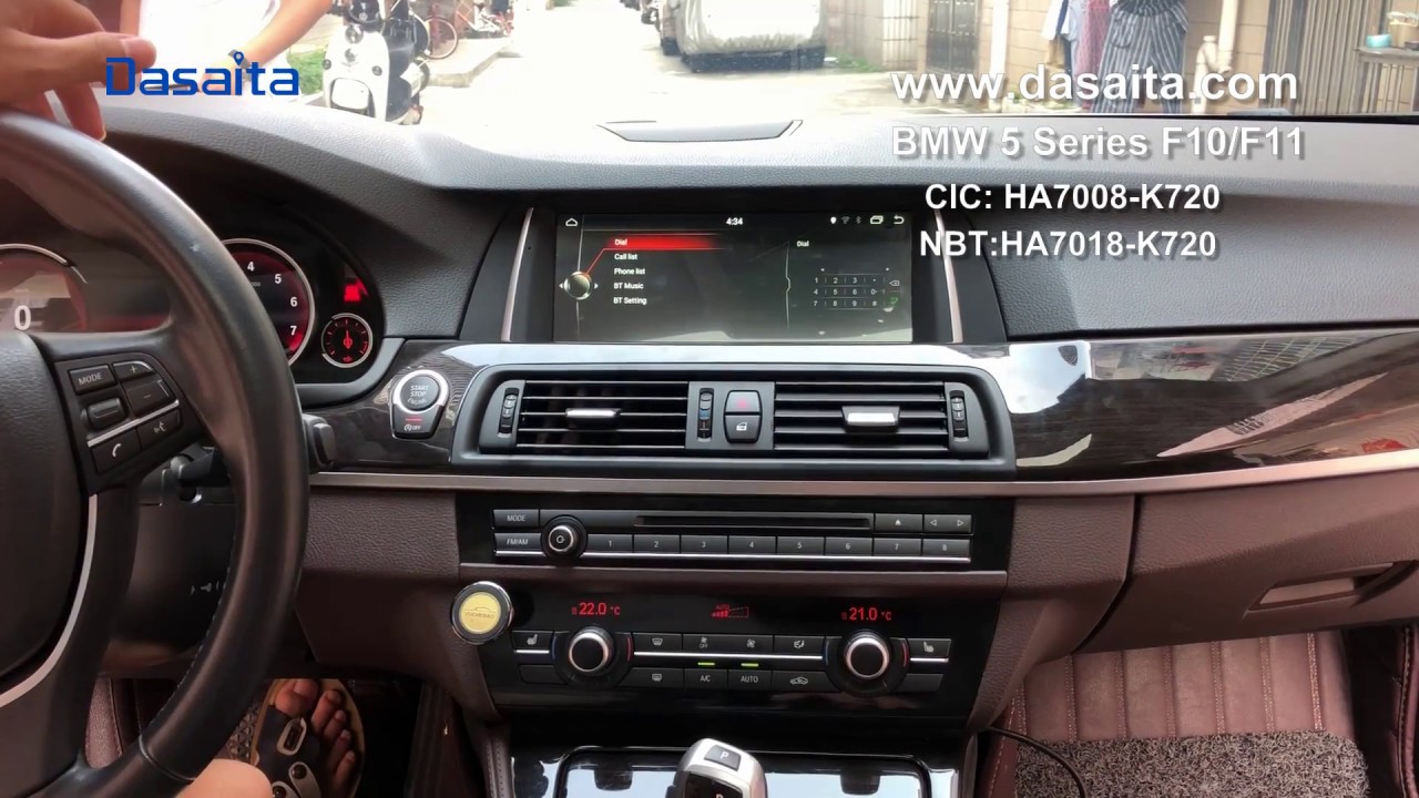 BMW 5 Series F10 F11 android head-unit full installations