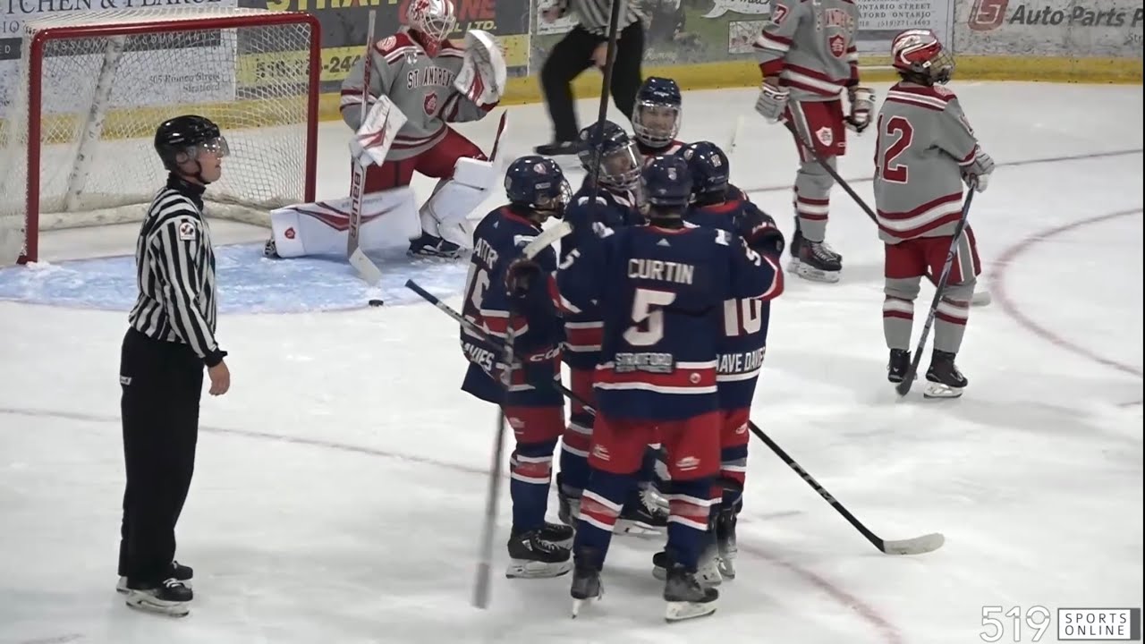 GOJHL Preseason - St. Andrew's College Saints vs Stratford Warriors