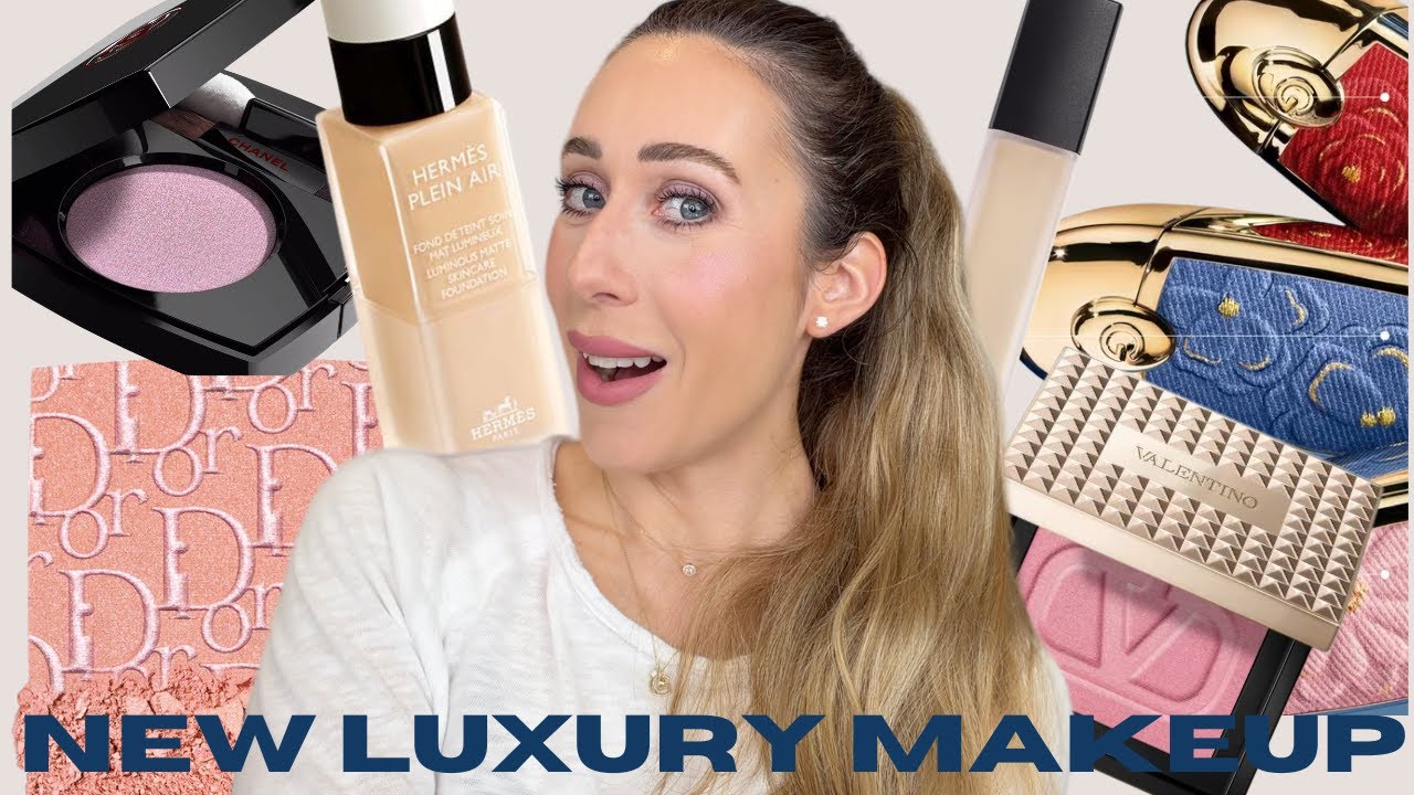NEW LUXURY Makeup: Try on Dior Chanel Hermes Guerlain & More!