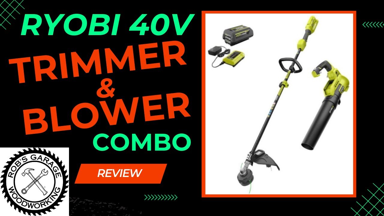 Ryobi 40V String Trimmer & Blower Combo