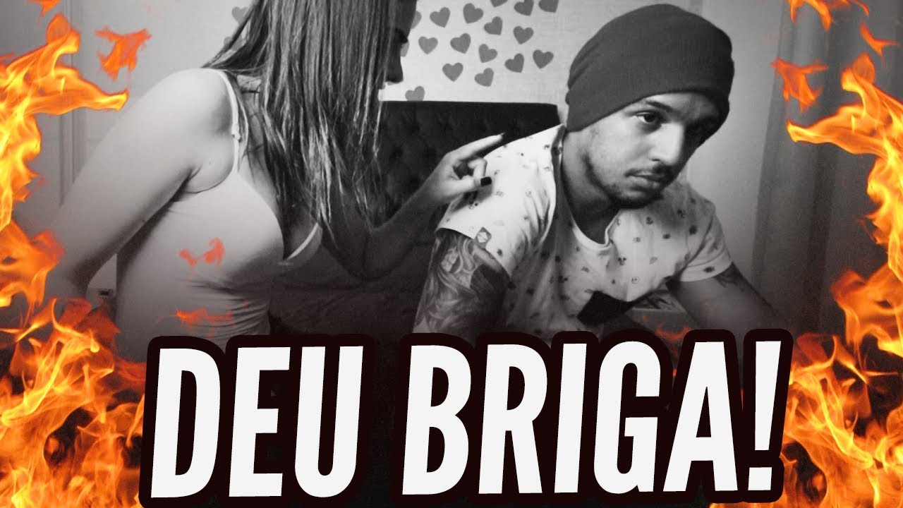 BRIGAMOS NO MEIO DA GRAVAÇÃO PELA PRIMEIRA VEZ.