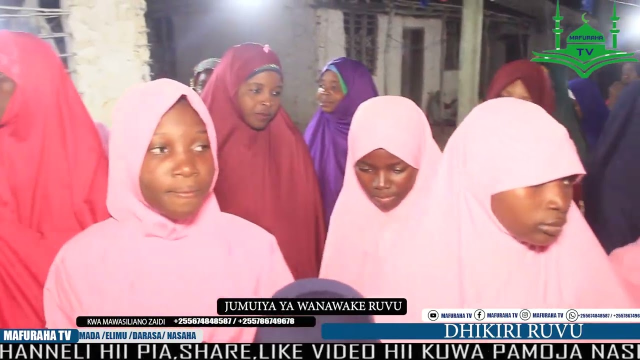 DHIKRI    YAKINA  MAMA YA TIAFOLA  MKOWANI.  LINDI// 2025.