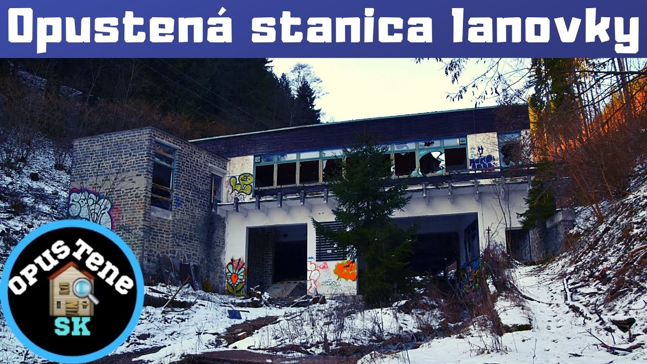 Opustená lanovka na Martinské hole🚠Martin🚠Opustené SK - URBEX