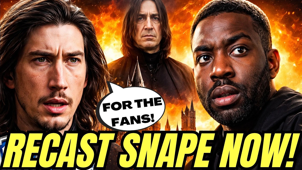 FANS BEG PARAMOUNT! Harry Potter Black Snape Casting Controversy RETURNS!