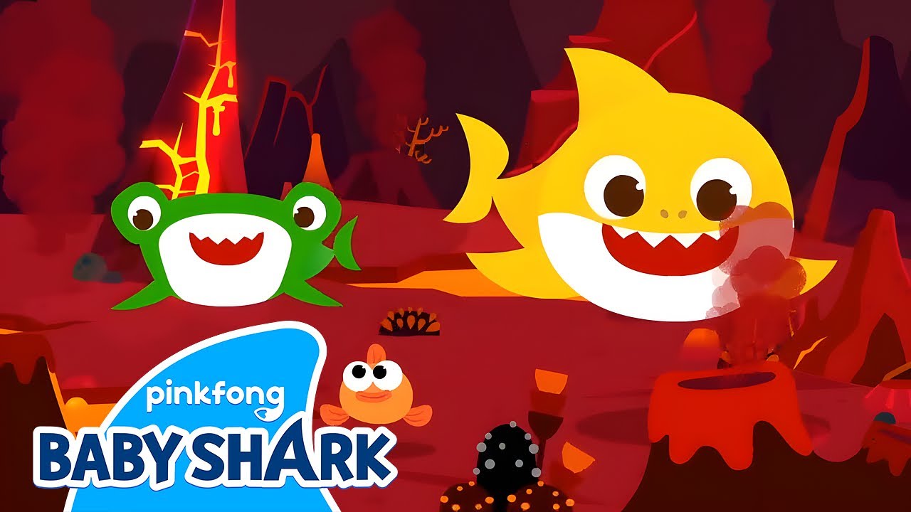 🌋Baby Shark's Volcano Adventure! | Baby Shark Brooklyn Animation EP.7 | Baby Shark Official