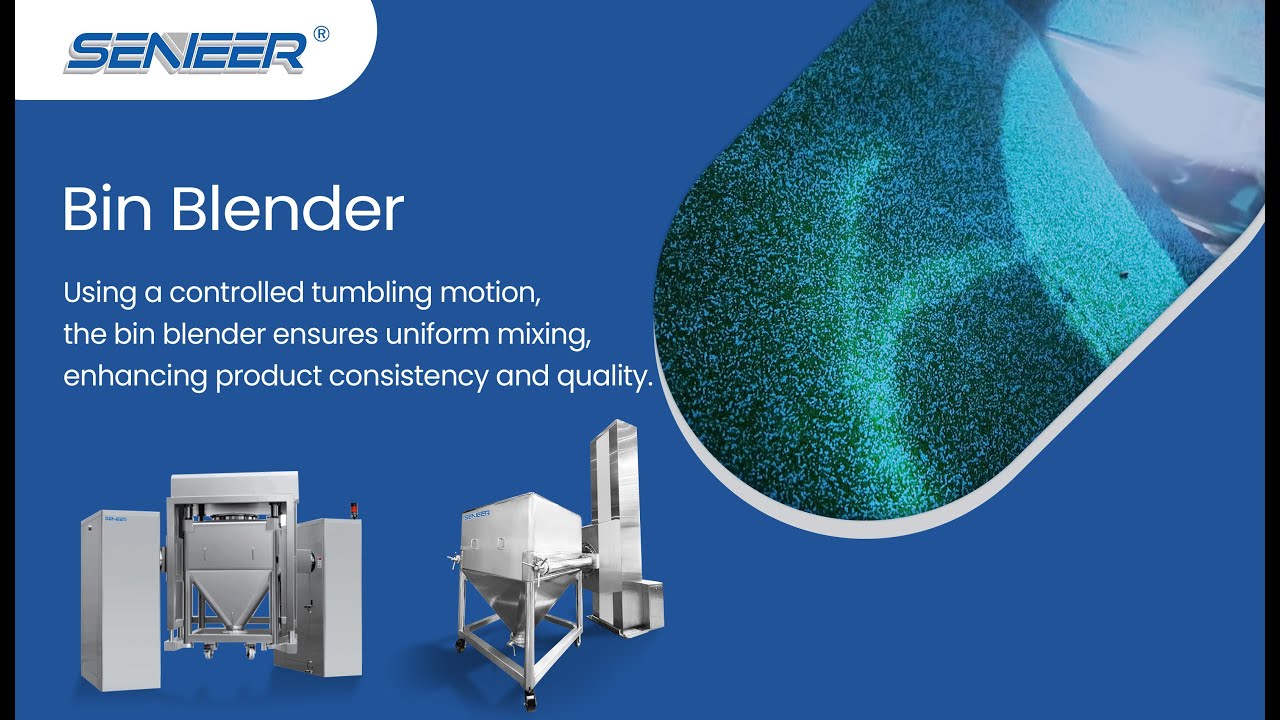 How many types of bin blenders are there？ Bin Blender high-efficiency work site.
