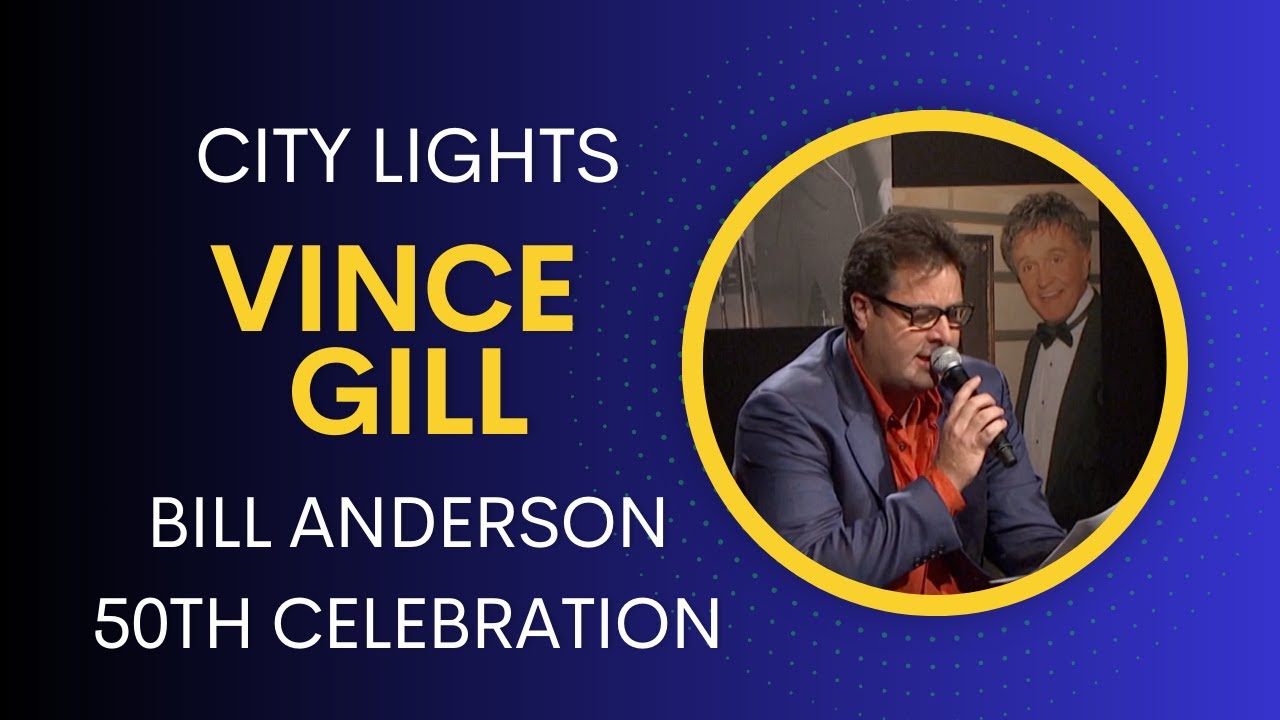 Vince Gill sings 