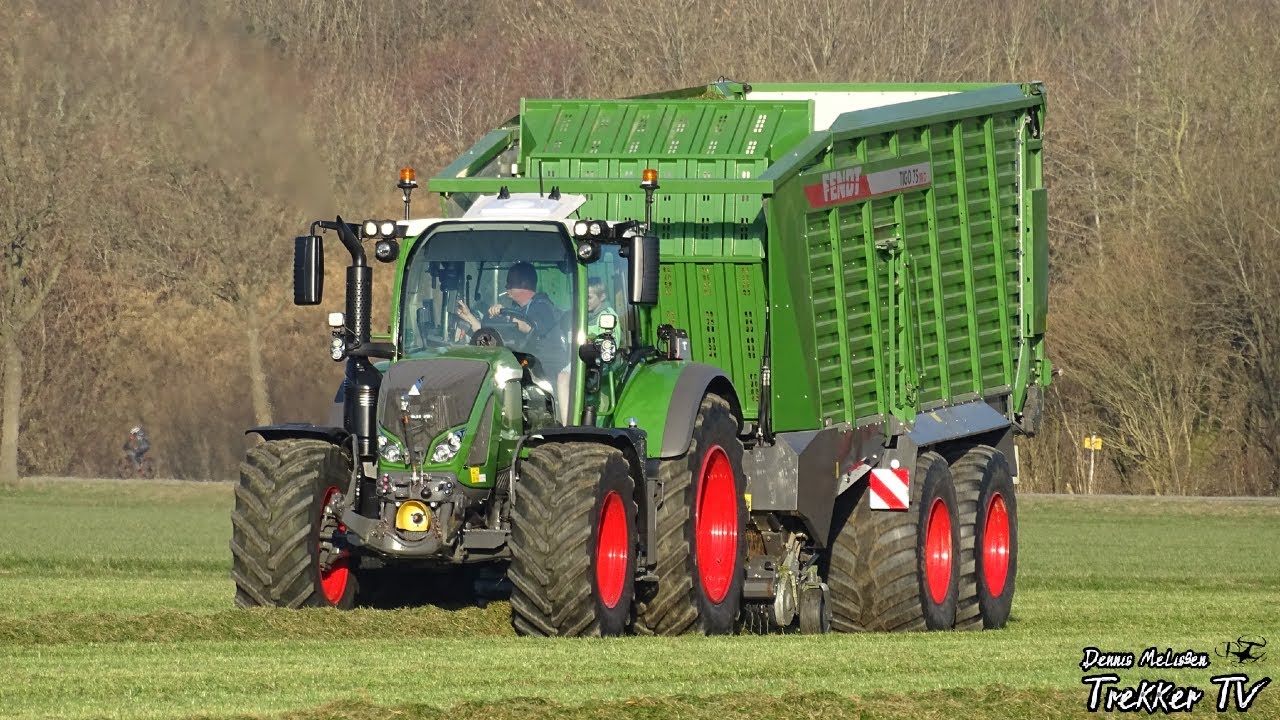 Grass silage 2021! | Fendt 718 Gen 6 +  Fendt tigo 75 | Gras oprapen | BMWW Agriservice | Zeewolde.