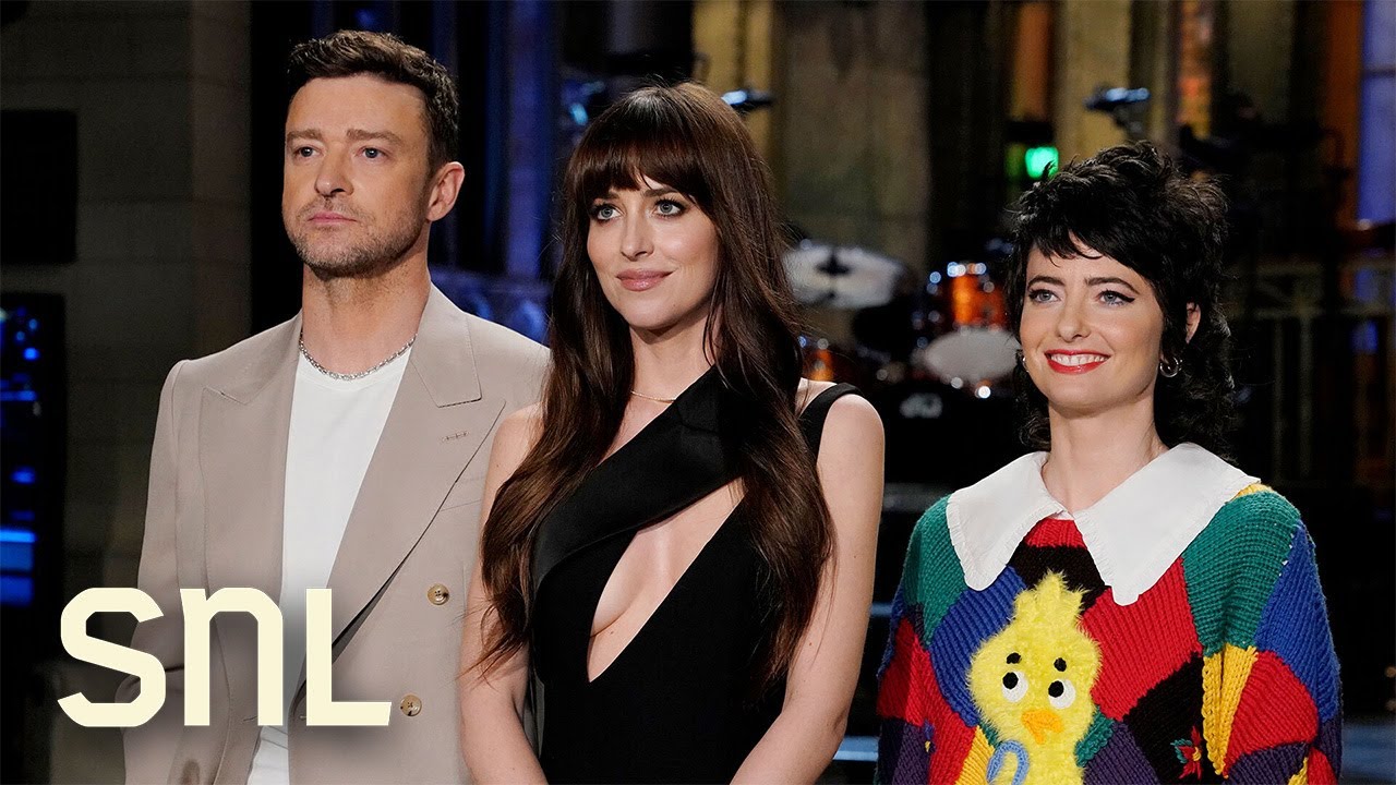 Dakota Johnson and Justin Timberlake Are in For a Surprise from Sarah Sherman - SNL