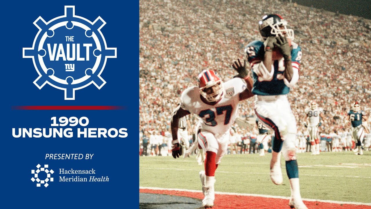 Unsung Heroes of the 1990 Super Bowl Team | New York Giants