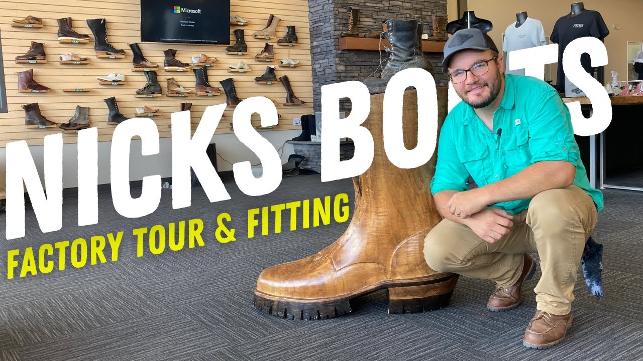 Inside the NICKS BOOTS Factory - Where Your Dreams are Sewn
