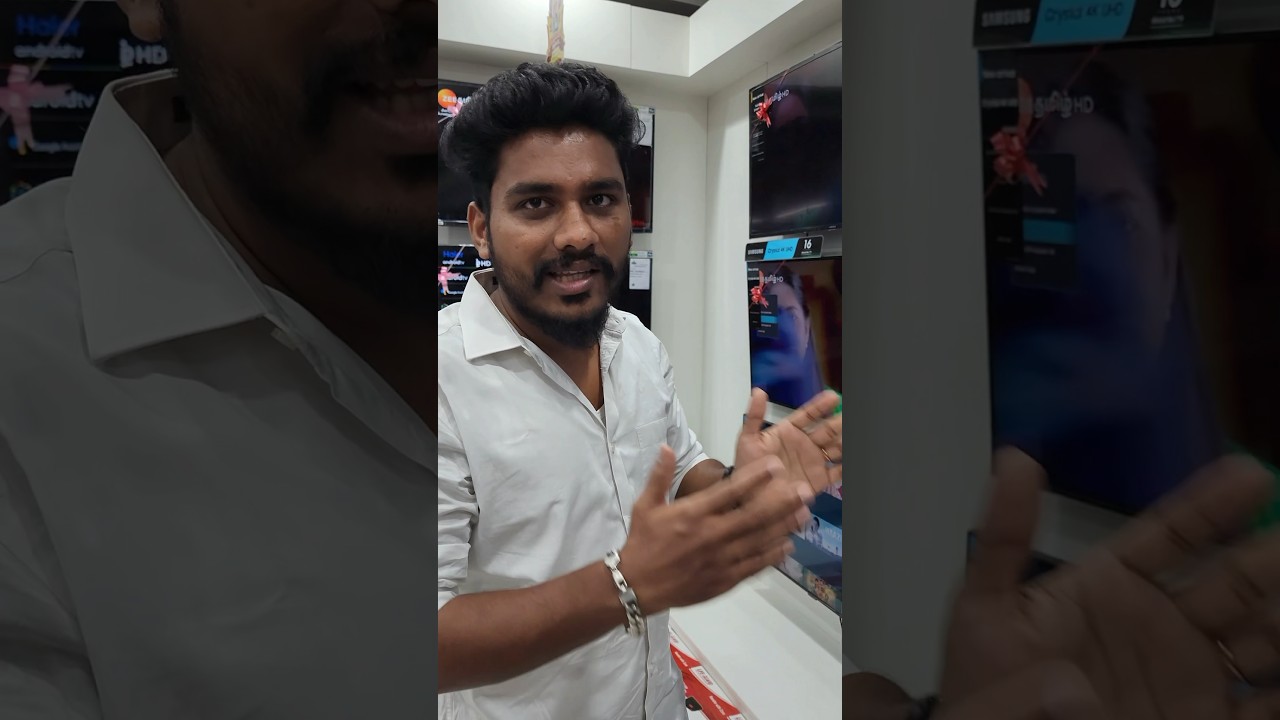 💥😍 நம்ம வீட்டுக்கு 43&rdquo; LG TV வாங்கியாச்சி 🥳 #shorts #trending #nesamanivlogs