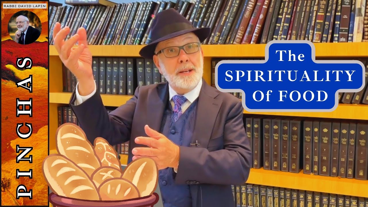 The KABBALISTIC DIETARY PLAN | PARASHAT PINCHAS by Rabbi Lapin