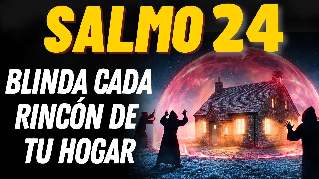 SALMO 24 BAJO LA SANGRE DE CRISTO: SELLA Tu Casa — NINGÚN Hechizo Entra HOY