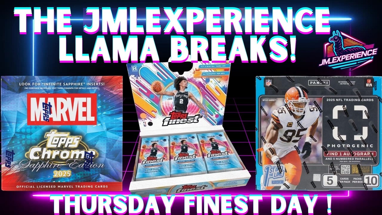TheJMLExperience :  Breaks with The LLAMA! NEW RELEASES!