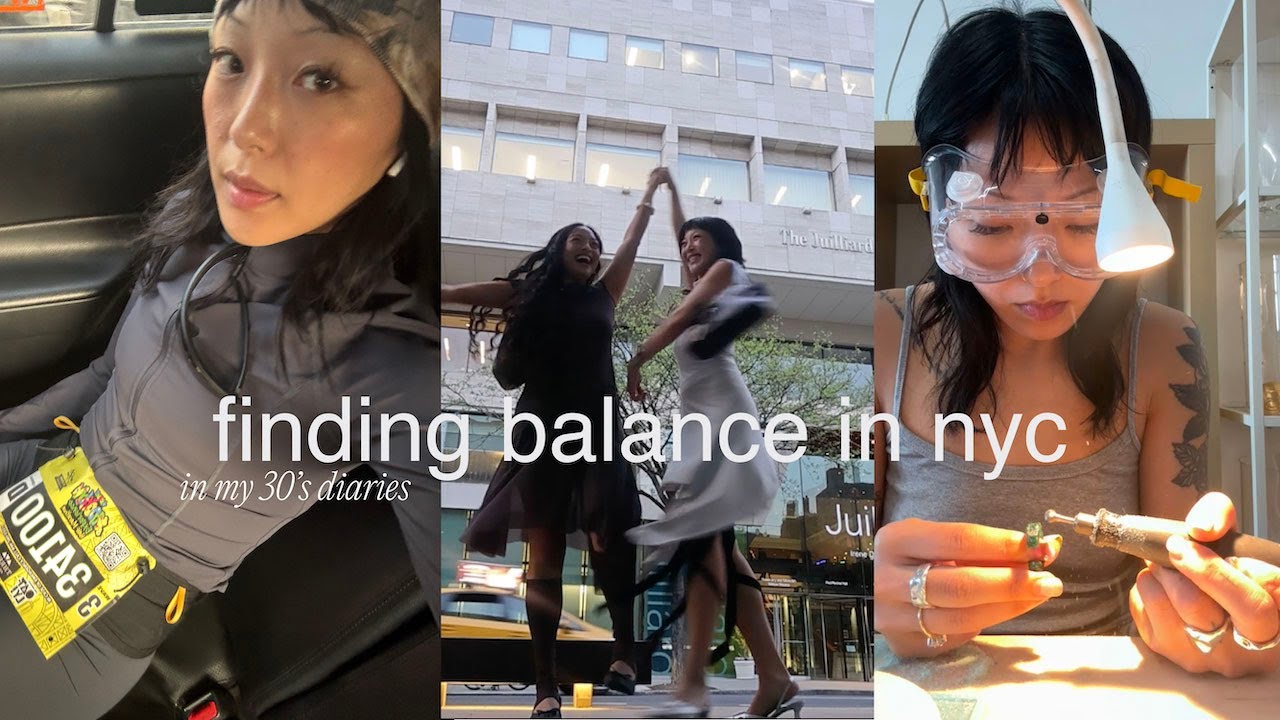 life in nyc | starting a jewelry brand with adhd, brookyln half marathon, finding balance, in my 30s