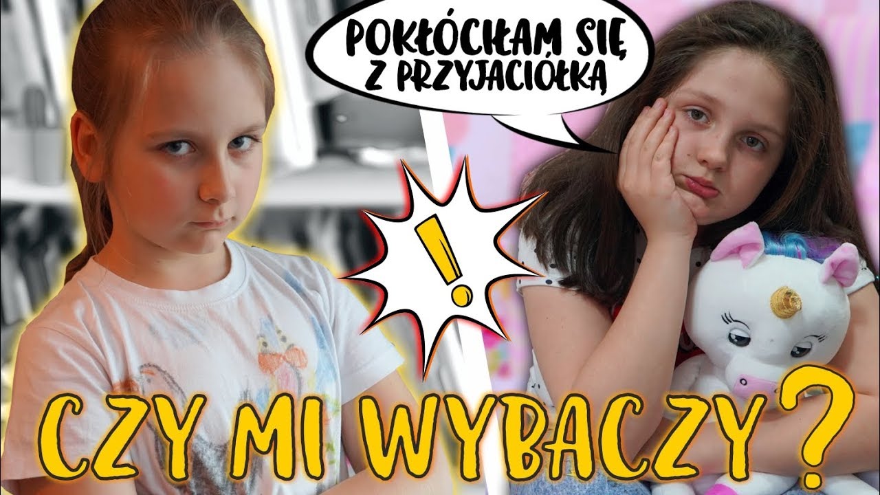 POKŁÓCIŁAM SIĘ Z PRZYJACIÓŁKĄ 😪 CZY MI WYBACZY ❓