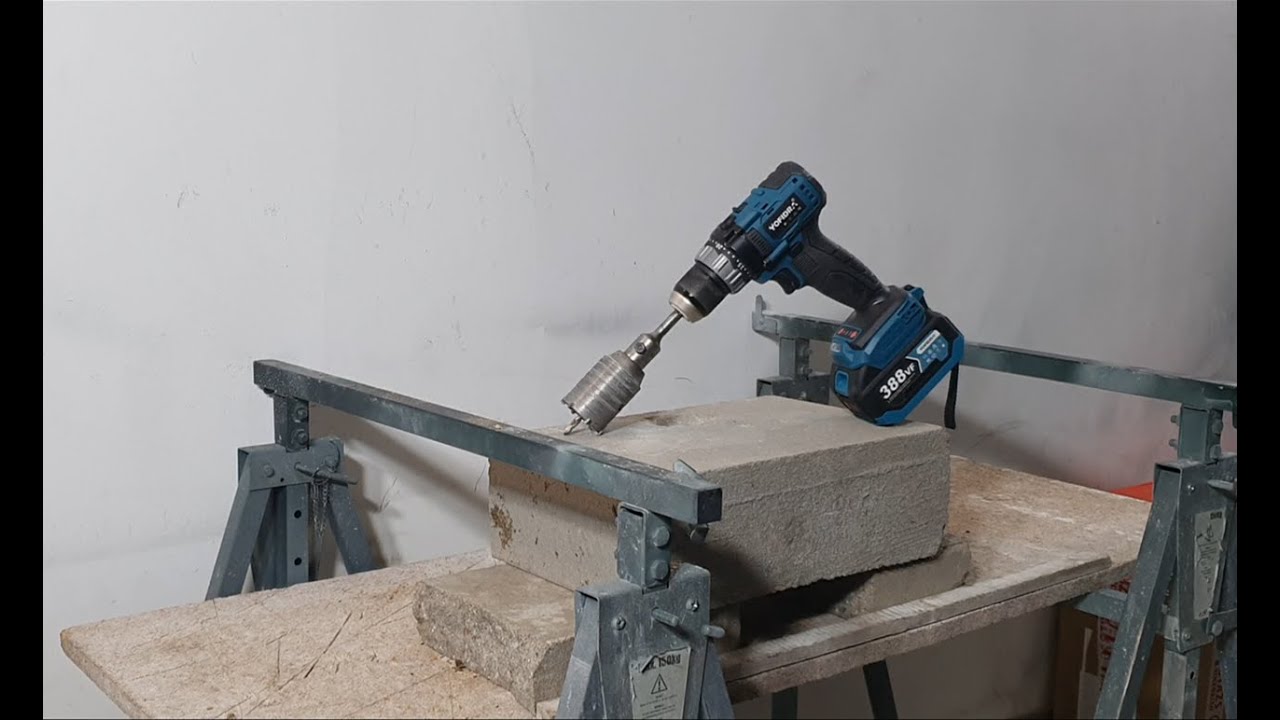 Test wkrętarki Yofidra &ndash; czy poradzi sobie z betonem i drewnem?