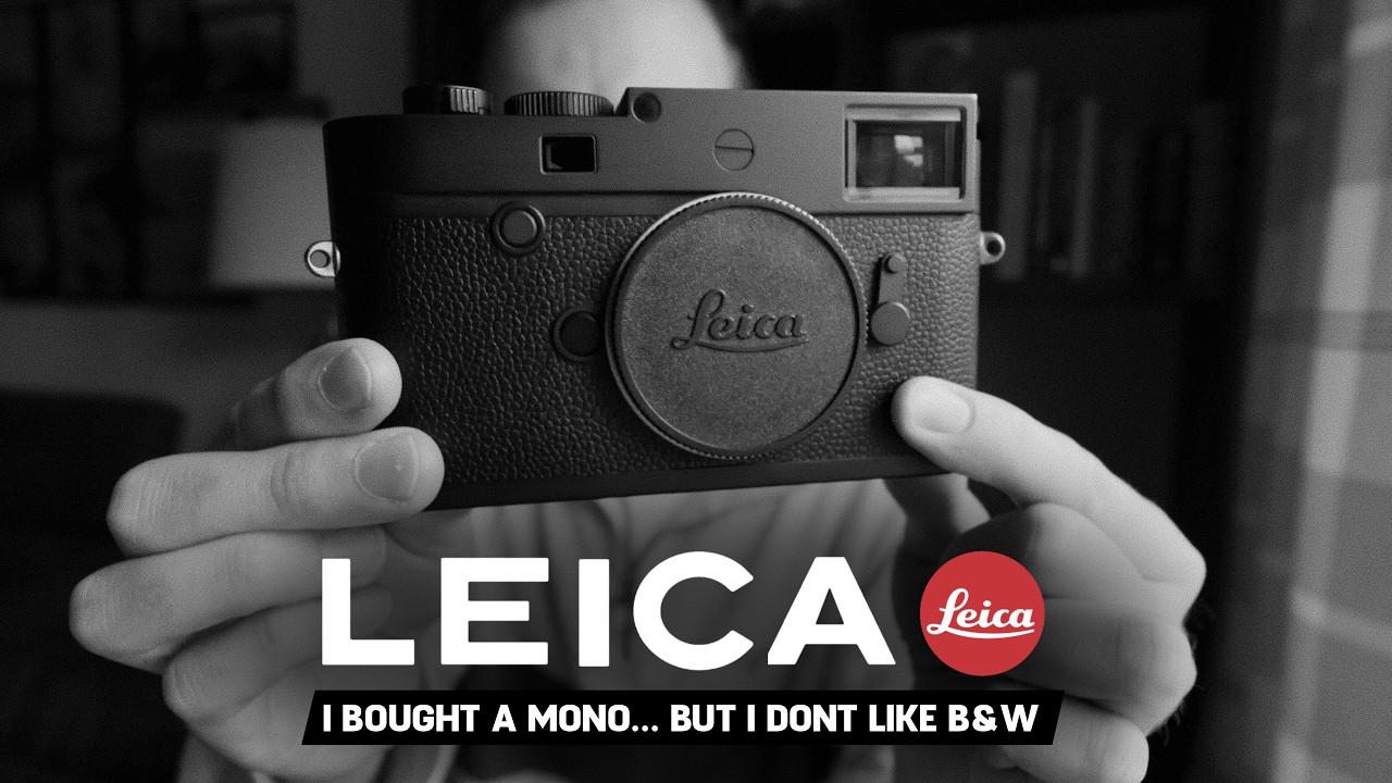 Я КУПИЛ МОНОХРОМНУЮ ФОТОКАМЕРУ LEICA M10...