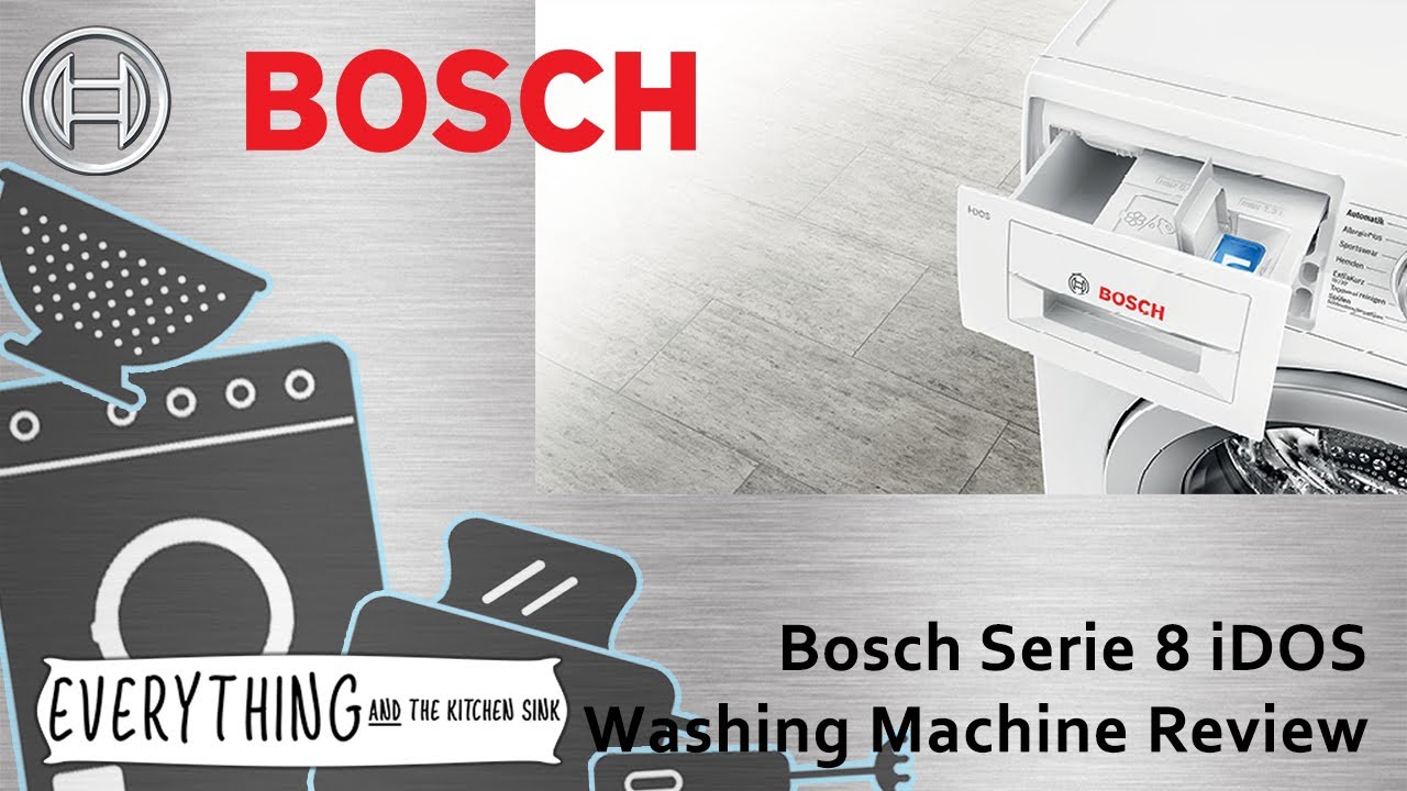 Обзор стиральной машины Bosch Series 8 WAWH8660GB