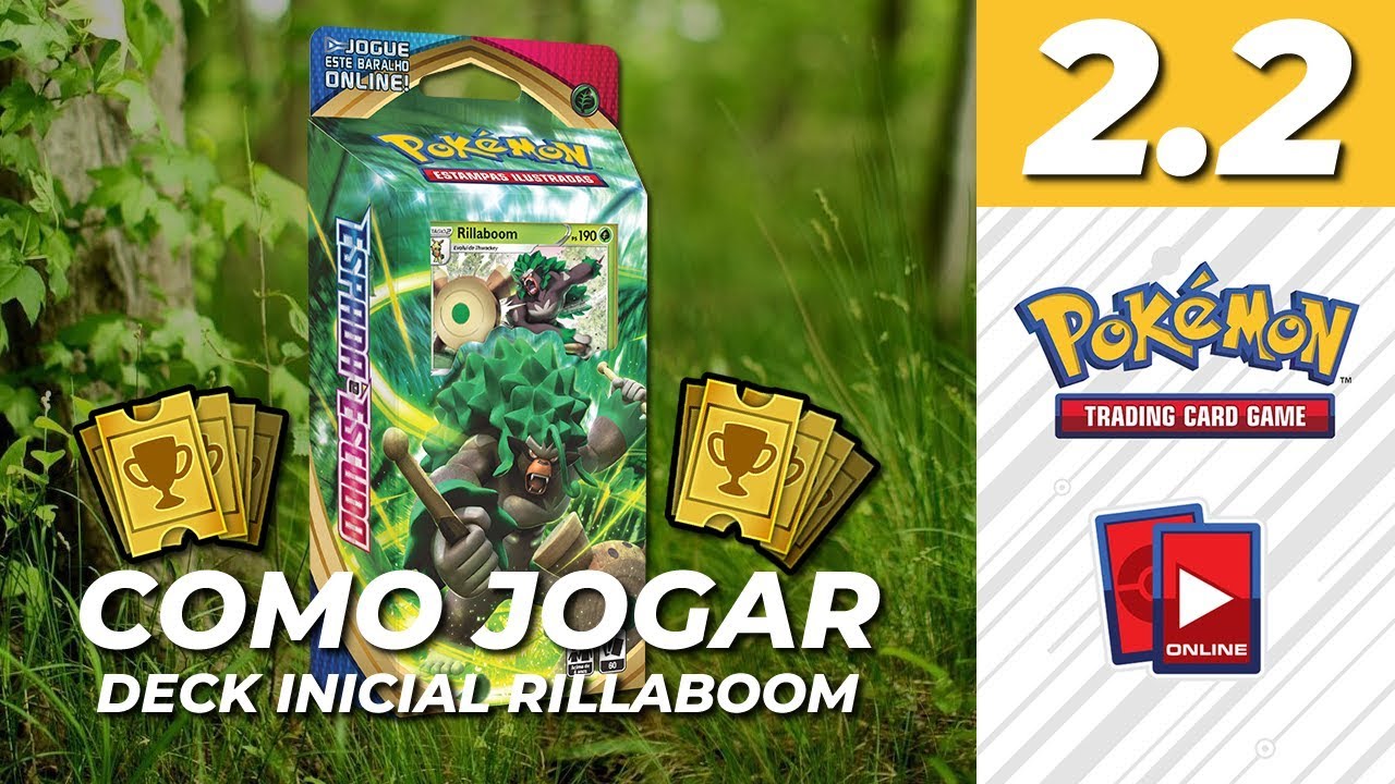 Deck Inicial Rillaboom, DICAS para Torneios Online!