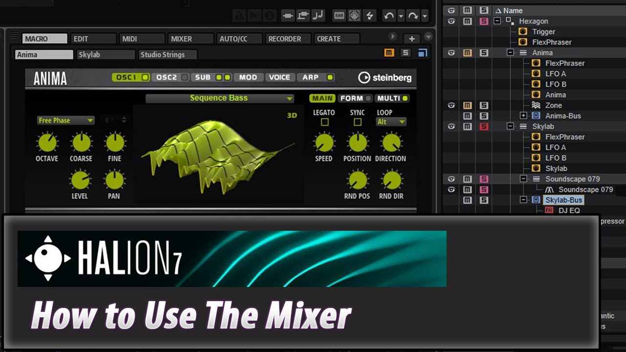 Halion 7 Tutorial #27 - How To Use The Mixer