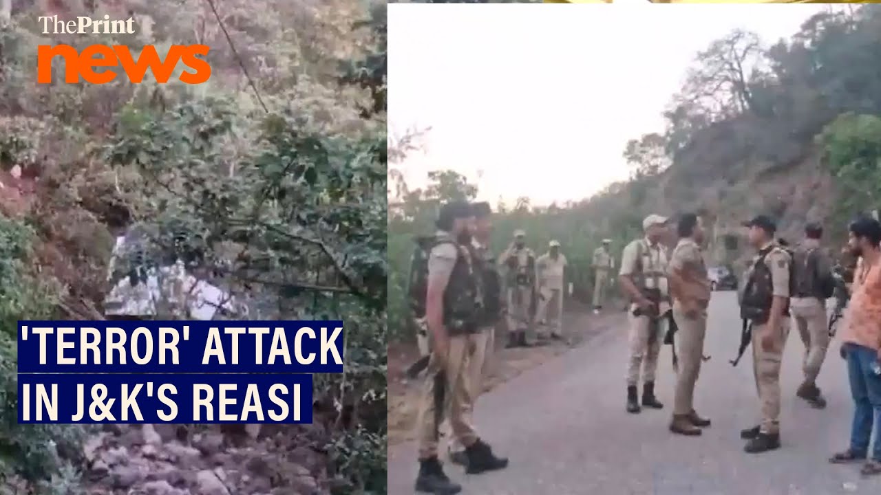 Terror attack in Jammu and Kashmir's Reasi, bus carrying pilgrims fired upon