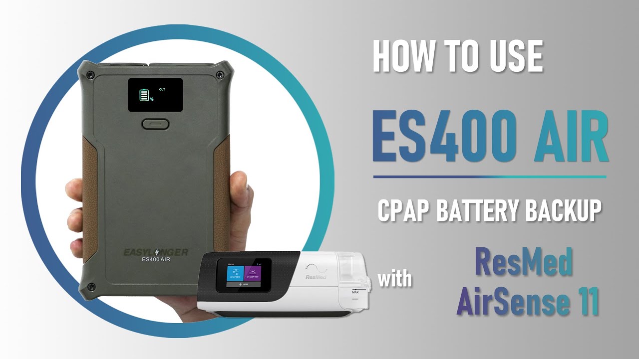 Step - by - Step: Powering AirSense 11 with ES400 AIR