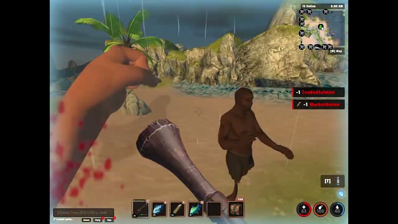 PVP vs AK clan they are noobs only with more people they can win :D / Tribals.io