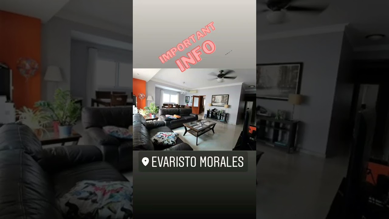 📍EVARISTO MORALES/VENDO APARTAMENTO DE OPORTUNIDAD USD$170,000😱😱😱