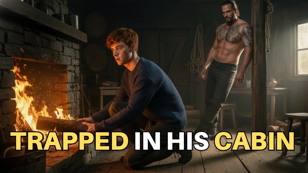 TRAPPED IN HIS CABIN — The Mountain Alpha Found Me In The Storm (Male POV Gay Story)