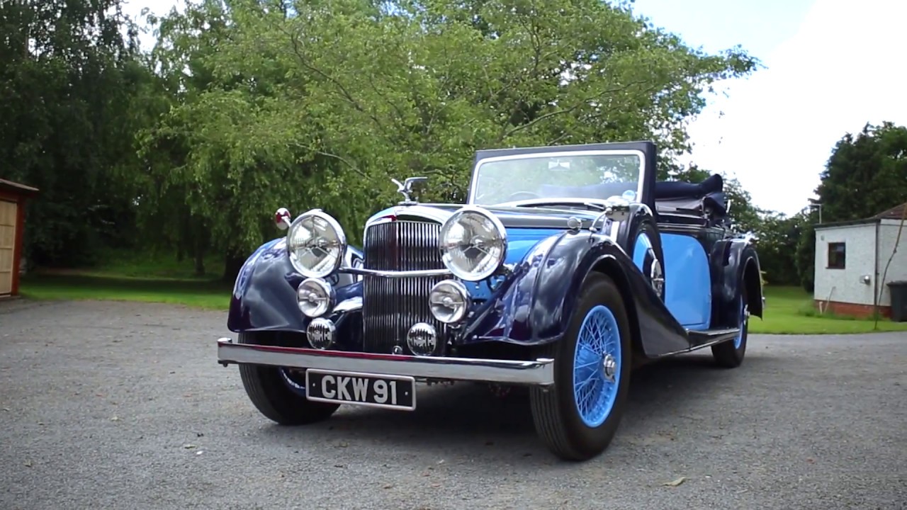 FEATURED: 1938 Alvis Speed 25 SC Drophead Coupe