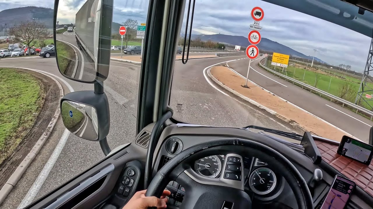 POV Drive DAF XF 480. 🇫🇷 FRANCE. TRANSIT INTERDIT😢