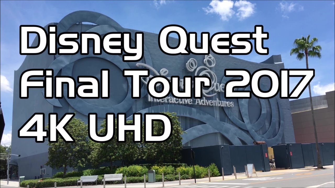 Disney Quest - Final Days 2017| Full Tour in 4K | Walt Disney World