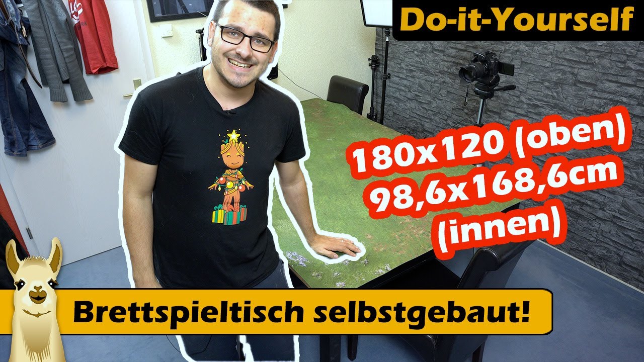 ► Brettspieltisch Eigenbau / DIY / Brettspiel - Deutsch /