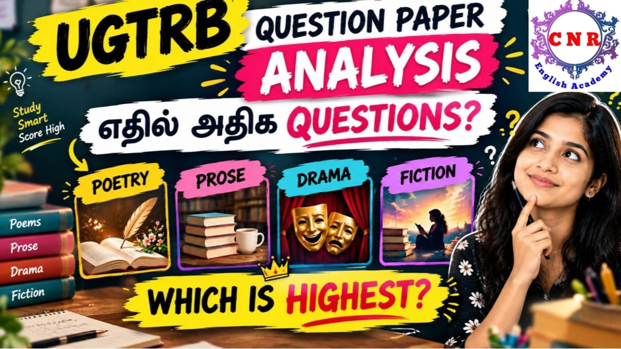 UG TRB ENGLISH | QP ANALYSIS | Which is the Highest Area to score marks
