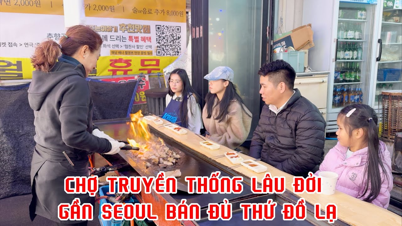 Người Việt tại Hàn hầu như đều biết chợ Moran vì điều này | Thi Hàn Quốc 