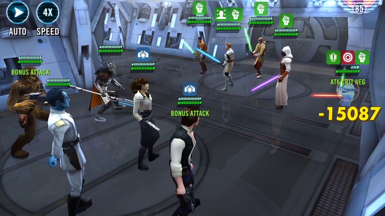 SWGOH Scoundrels vs the Meta: Fighting Revan (with Jolee)