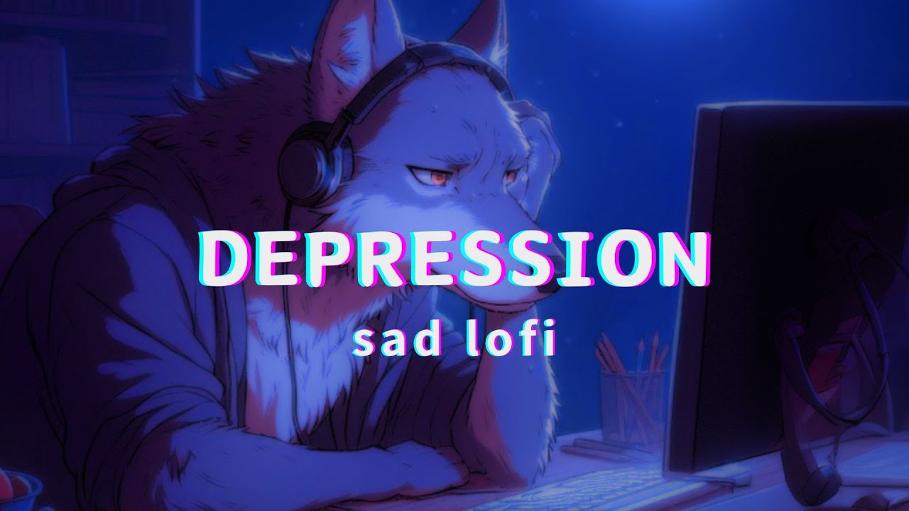 🎧depression for sad lofi music 1hour