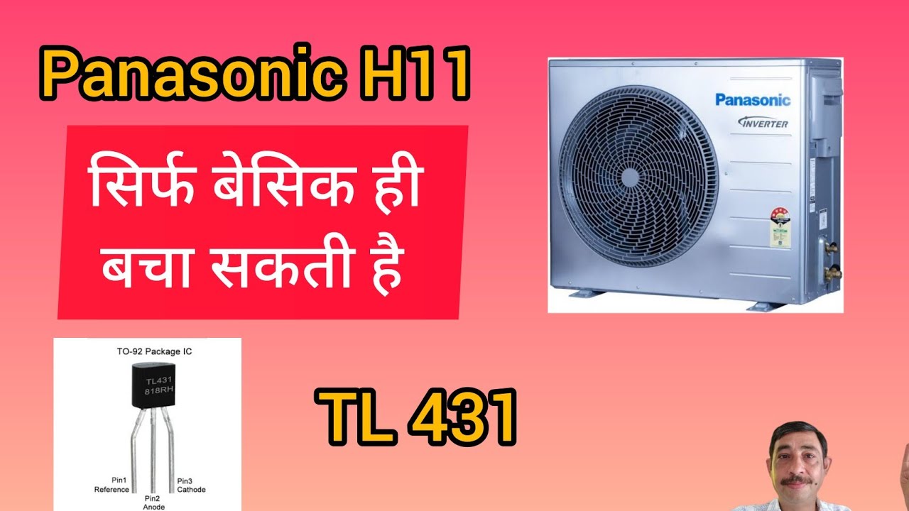 V35 #panasonic inverter AC H 11 error, this is communication problem but if outdoor is #panasonicac