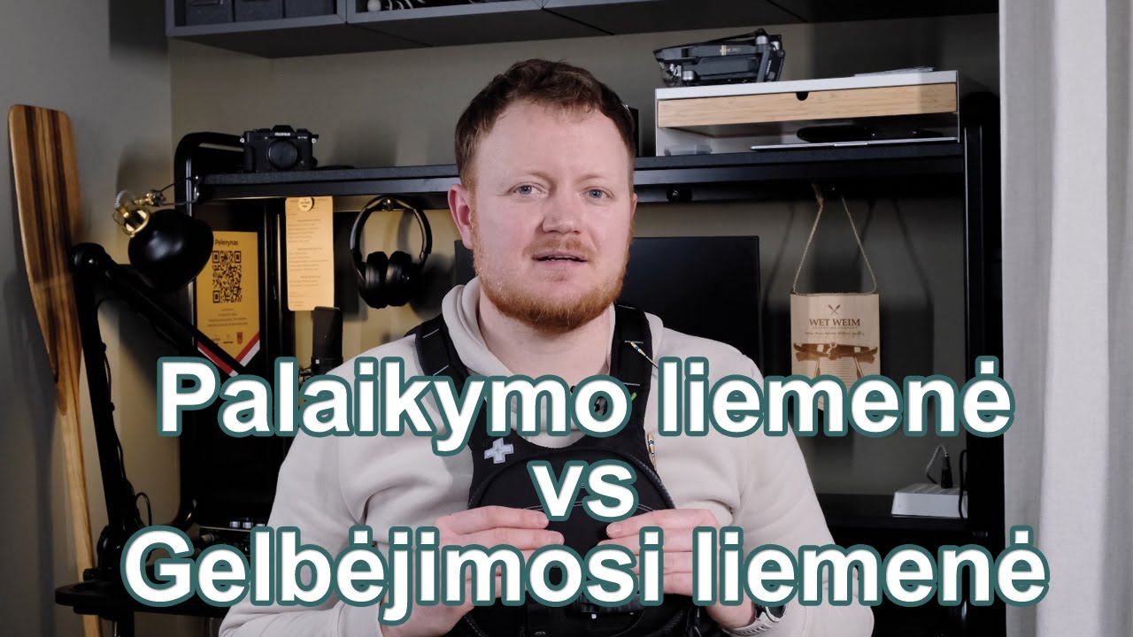 Kokią liemenę rinktis, palaikymo ar gelbėjimosį?