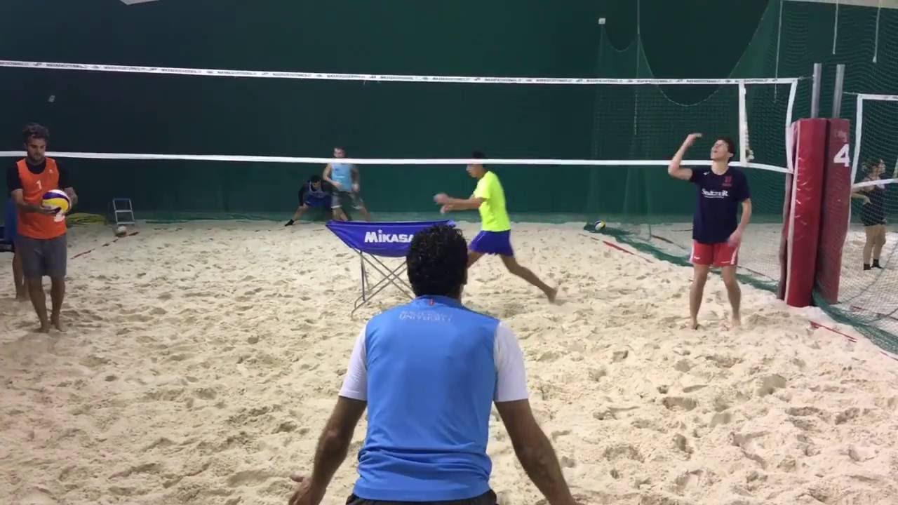 Beach Volley Training Defense