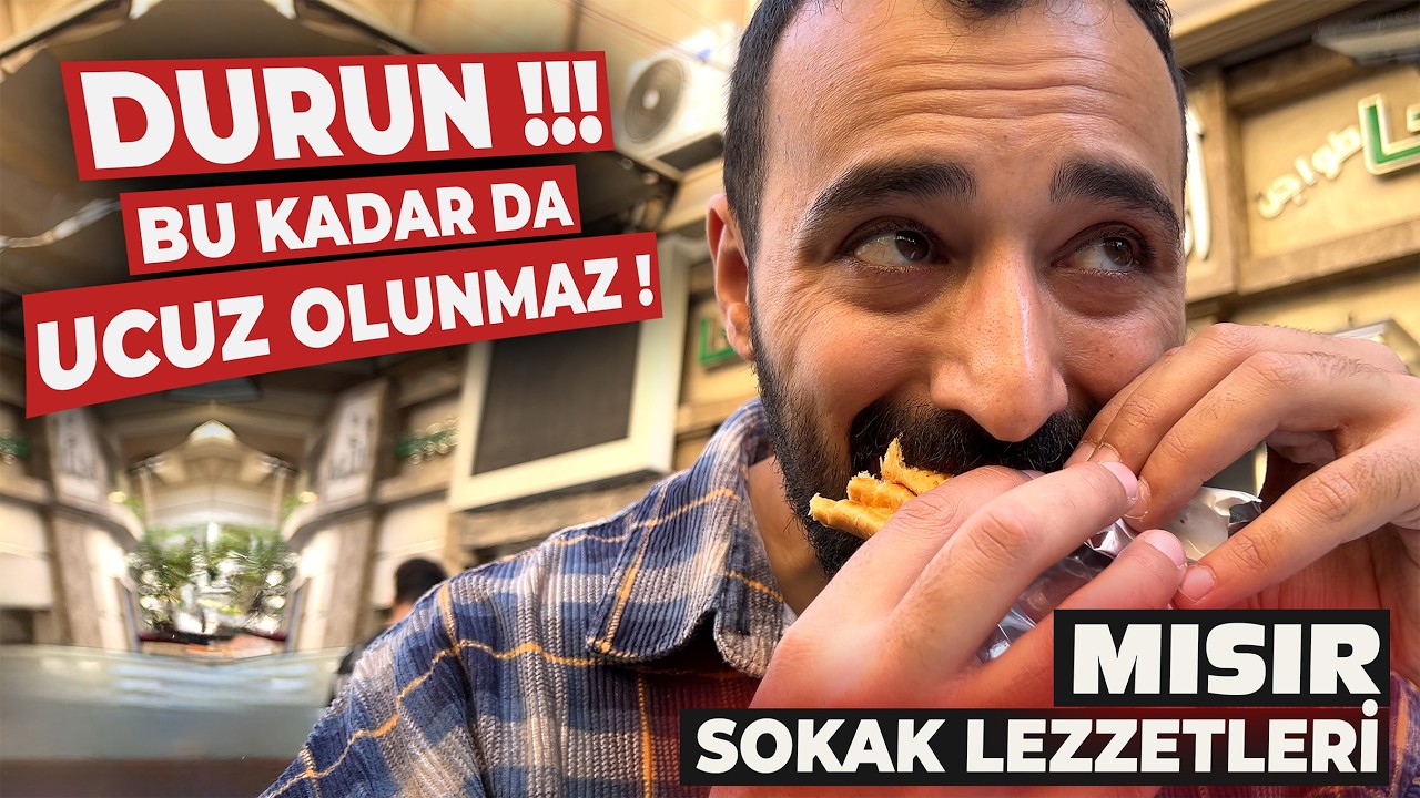 Bir Ülke Nasıl Bu Kadar Ucuz Olabilir??? - Mısır Sokak Lezzetleri