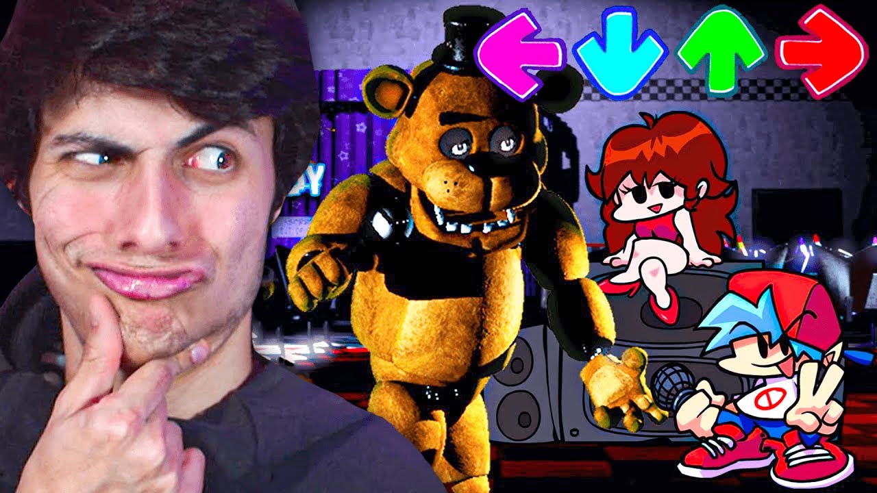 FNAF DANS FRIDAY NIGHT FUNKIN ?! (ça fait très peur)