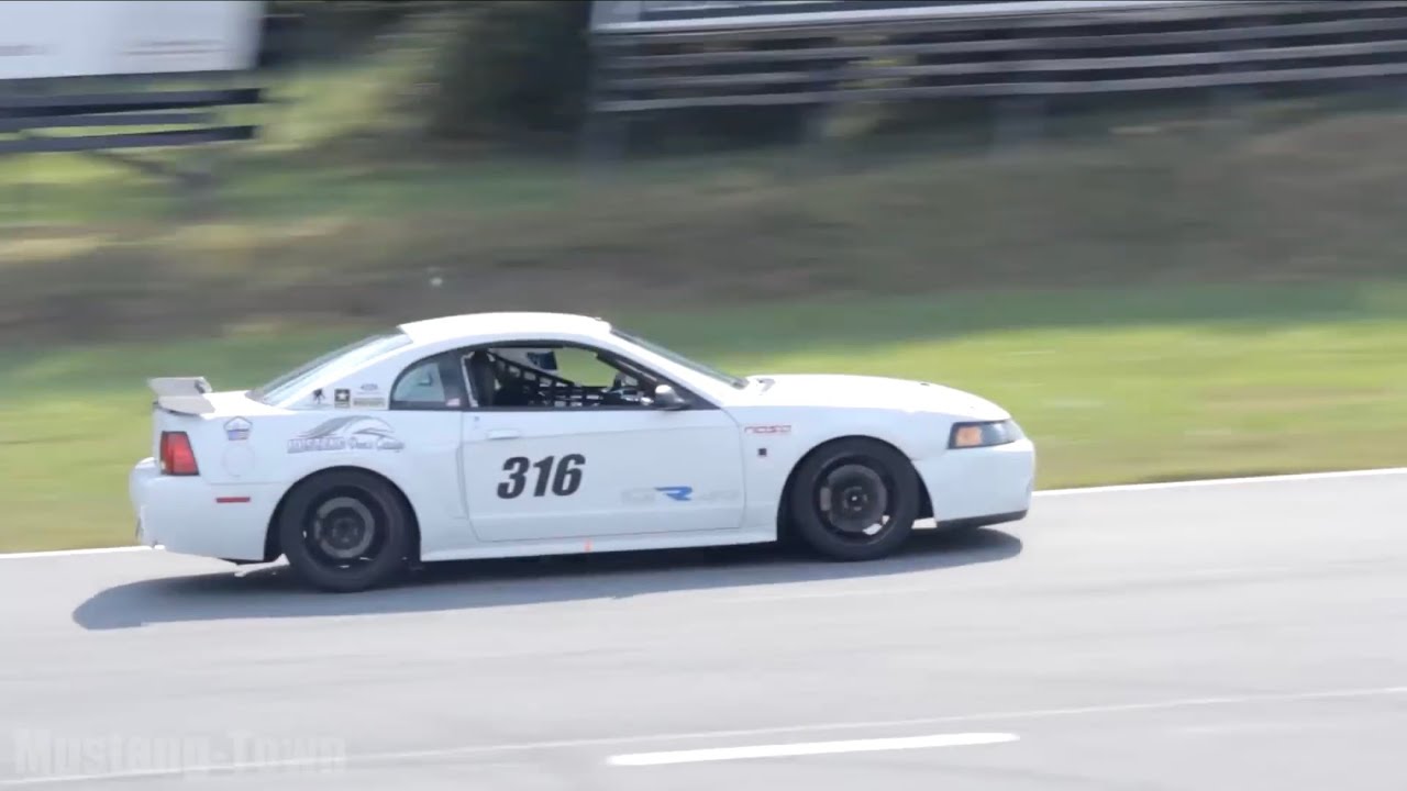 2002 Mustang Roush 3 Track Terror! - This #NewEdge likes to play with Porsches